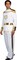 The Costume Center White and Gold Fairytale Prince Men Adult Halloween Costume - Large